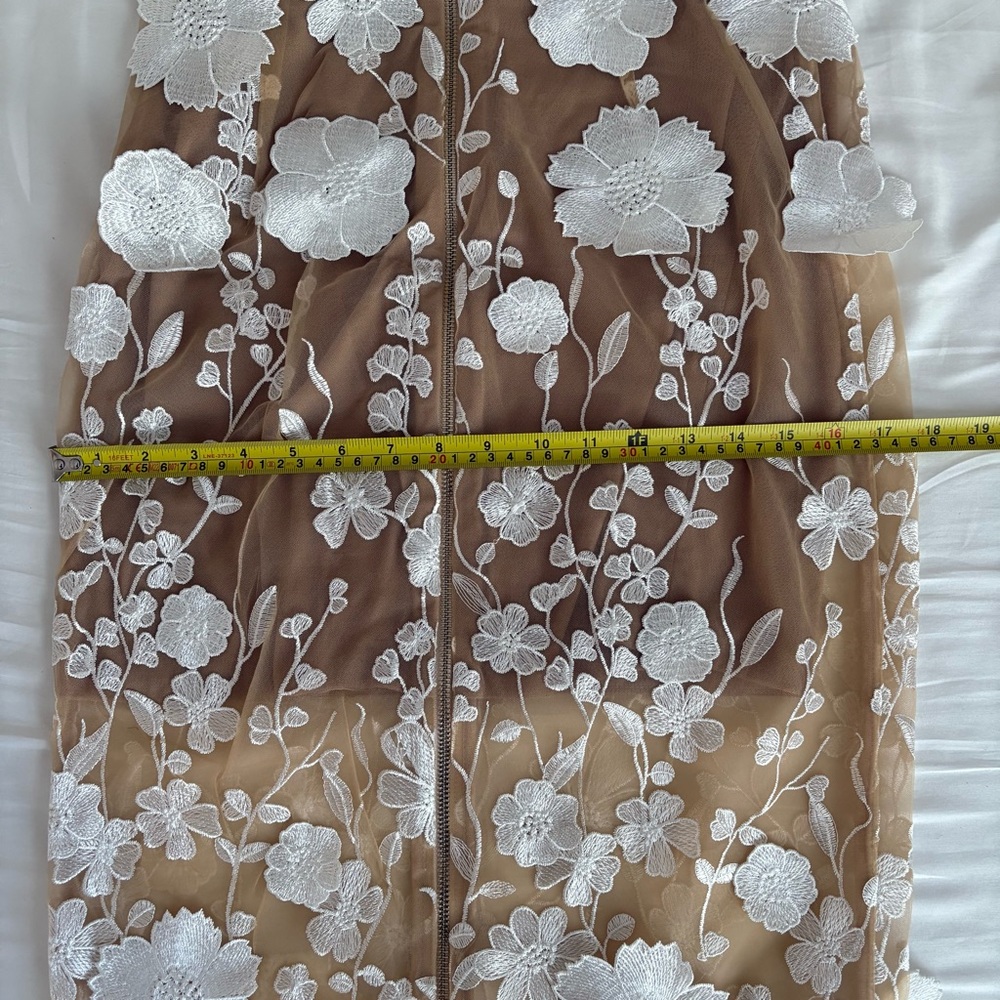 NWOT Bronx and Banco Jasmine Blanc Maxi Dress L - Picture 15 of 16